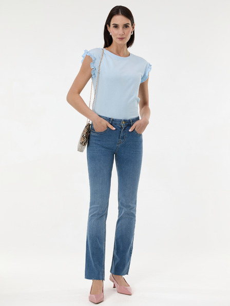 Orsay Tricou cu mânecă scurtă albastru deschis pentru femei ORSAY