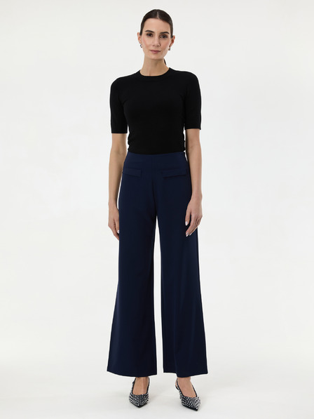 Orsay Pantaloni drepți bleumarin pentru femei ORSAY