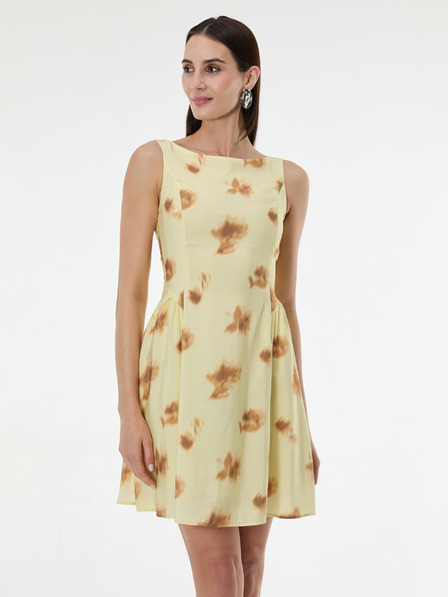 Orsay Rochie galbenă cu model pentru femei fără mâneci ORSAY