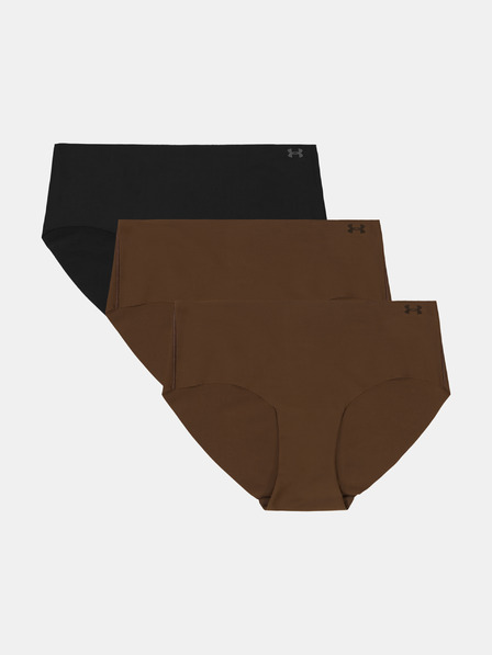Under Armour Chiloți pentru femei Under Armour Ua Pure Stretch No Show Hipster-Solid -