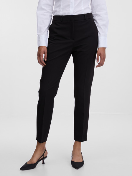 Orsay Pantaloni slim negri pentru femei ORSAY