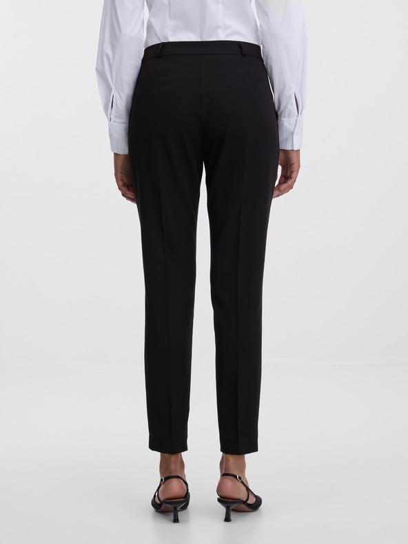 Orsay Pantaloni slim negri pentru femei ORSAY