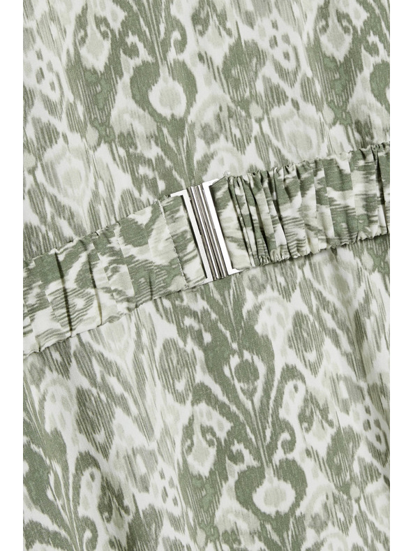Moodo Rochie din viscoză olive Moodo