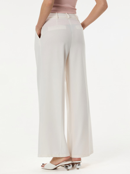 Orsay Pantaloni largi crem pentru femei ORSAY