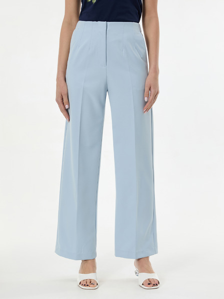 Orsay Pantaloni de damă albastru deschis ORSAY