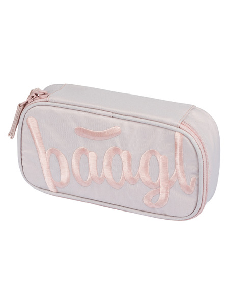 BAAGL  Trusă școlară pentru creioane Baagl Creamy