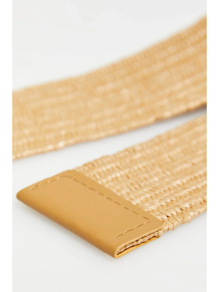 Moodo Centură tricotată bej Moodo