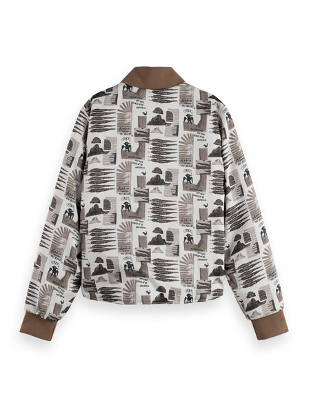 Scotch & Soda Jachetă bomber reversibilă pentru femei