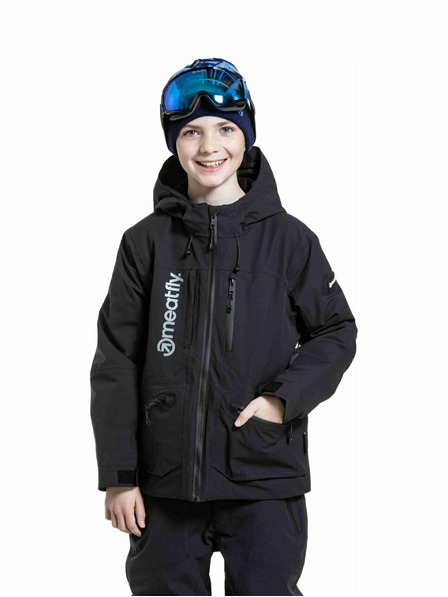 Meatfly Meatfly jachetă de schi și snowboard pentru copii Bangito Black