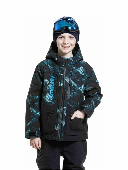 Meatfly Meatfly jachetă de schi și snowboard pentru copii Bangito Green Mountains