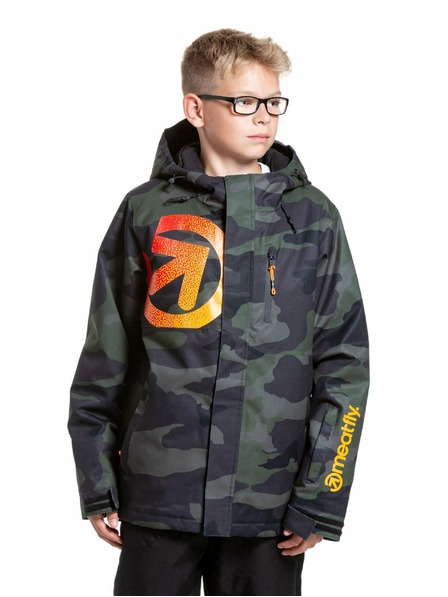 Meatfly Meatfly jachetă de schi și snowboard pentru copii Bangito Rampage Camo