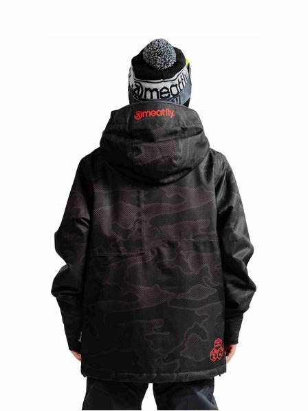 Meatfly Meatfly jachetă de schi și snowboard pentru copii Bangito Morph Black