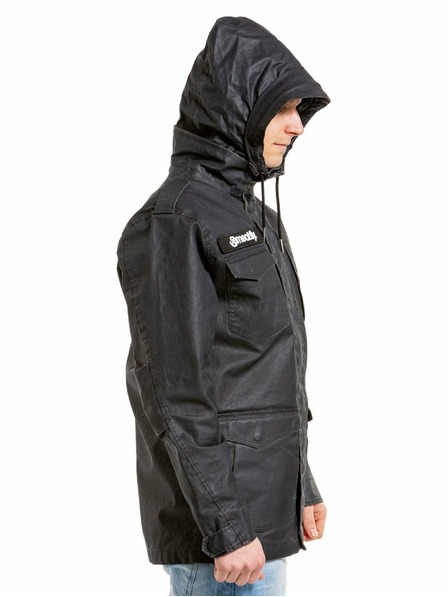 Meatfly Meatfly geacă street pentru bărbați Brian Black