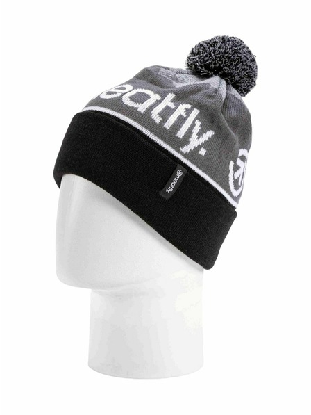 Meatfly Meatfly căciulă Robb Black / Silver