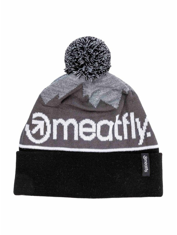 Meatfly Meatfly căciulă Robb Black / Silver