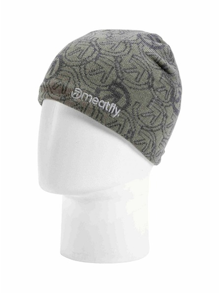 Meatfly Meatfly caciulă Mike Olive Light / Grey Dark