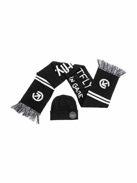 Meatfly Meatfly set șaluri și caciule Anniversary Black