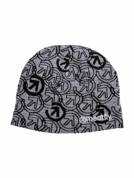 Meatfly Meatfly caciulă Mike Silver / Black