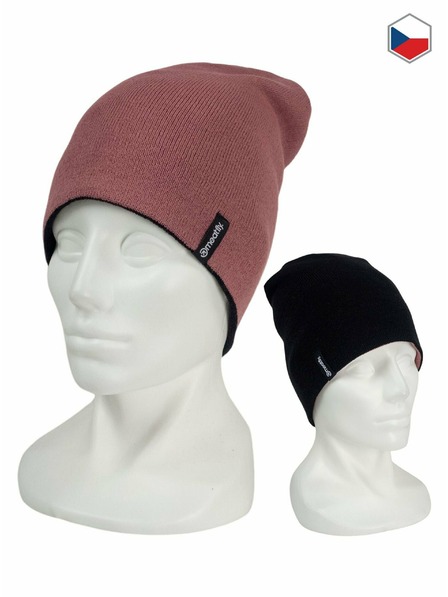 Meatfly Meatfly caciulă Logan Reversible Dusty Rose