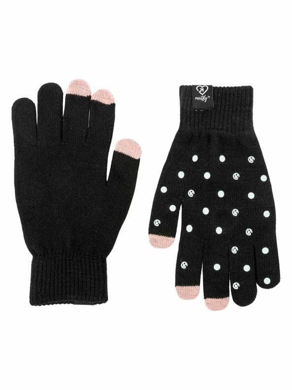 Meatfly Meatfly mănuși Boyd Black Dots