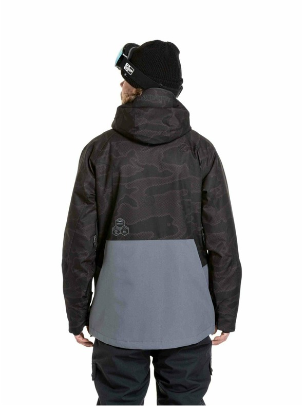Meatfly Meatfly jachetă pentru bărbați SNB & SKI Cronos Morph Black