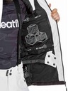 Meatfly Meatfly jachetă pentru bărbați SNB & SKI Cronos White / Morph Black