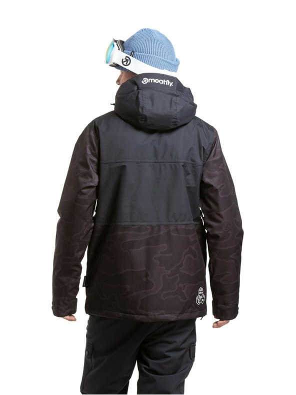 Meatfly Meatfly jachetă bărbătească SNB & SKI Manifold Morph Black