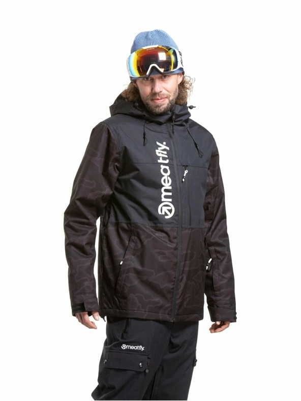 Meatfly Meatfly jachetă bărbătească SNB & SKI Manifold Morph Black