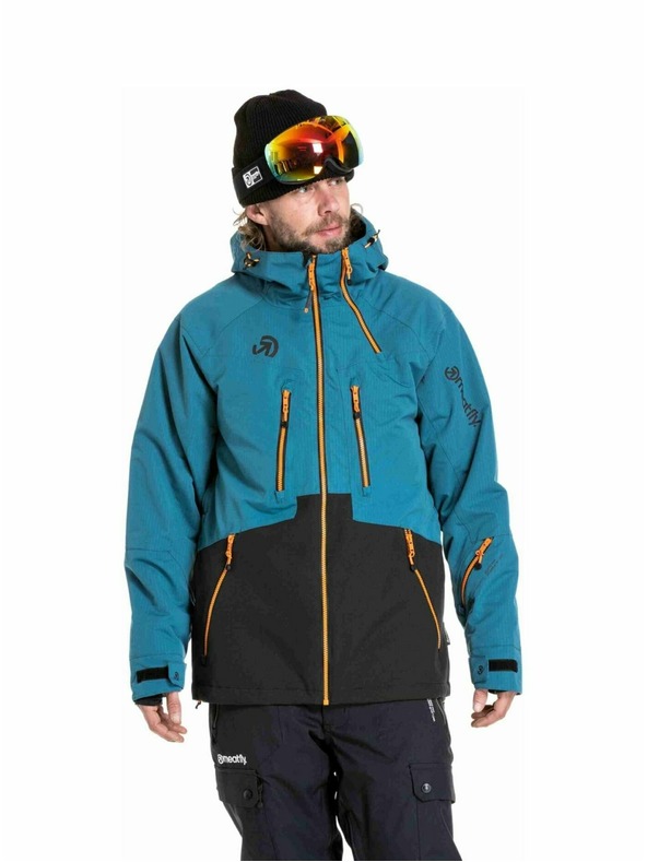 Meatfly Meatfly jachetă bărbătească SNB & SKI Cronos Black / Deep Ocean