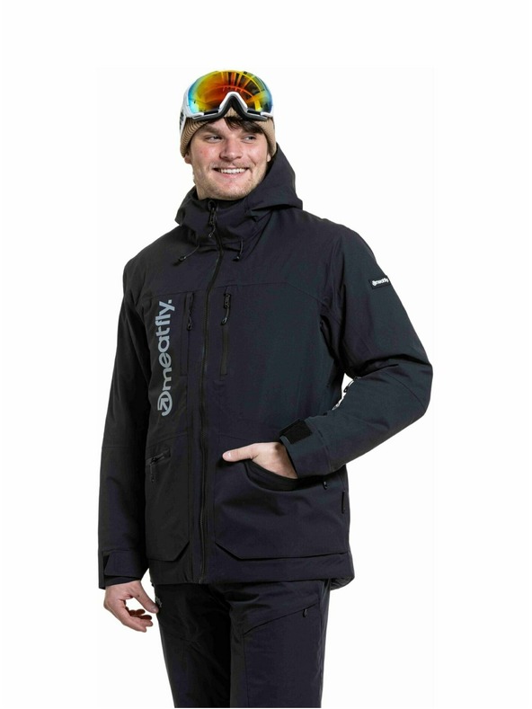 Meatfly Meatfly jachetă bărbătească SNB & SKI Manifold Black