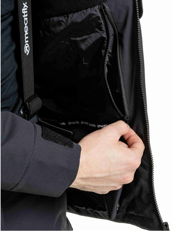 Meatfly Meatfly jachetă bărbătească SNB & SKI Manifold Black