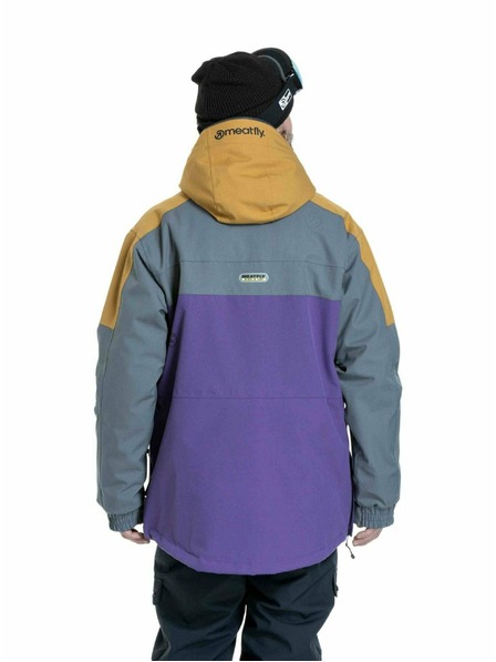 Meatfly Meatfly jachetă bărbătească SNB & SKI Zenith Dark Grey / Petunia