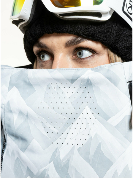 Meatfly Meatfly jachetă unisex SNB & SKI Maddie White Camo / Black