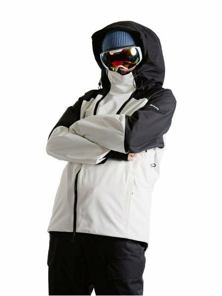 Meatfly Meatfly jachetă bărbătească SNB & SKI Blake Clouds White