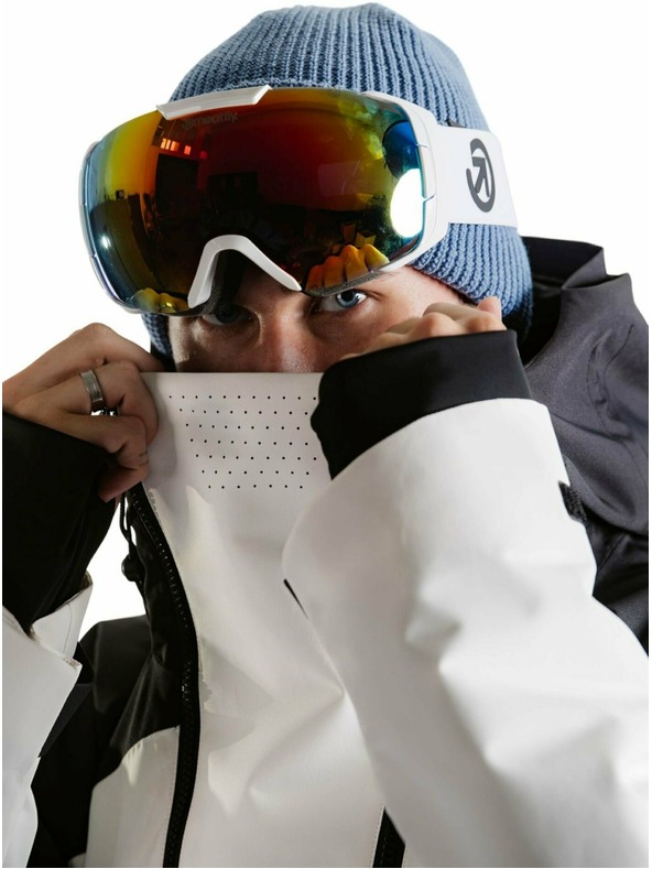 Meatfly Meatfly jachetă bărbătească SNB & SKI Blake Clouds White