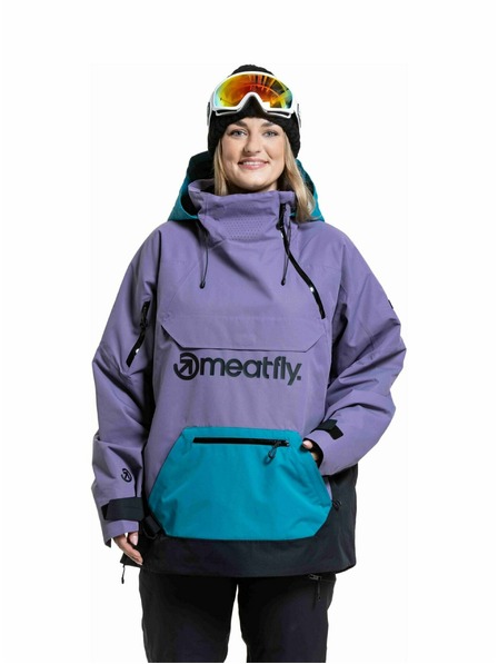 Meatfly Meatfly jachetă unisex SNB & SKI Maddie Purple Light / Hb Blue