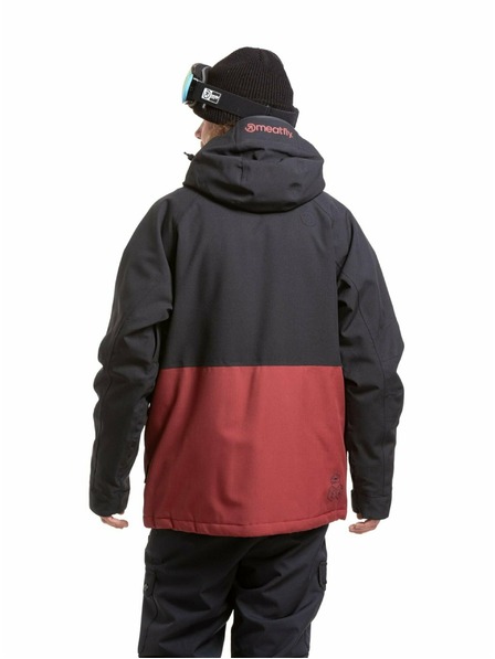 Meatfly Meatfly jachetă bărbătească SNB & SKI Vertigo Merlot / Black