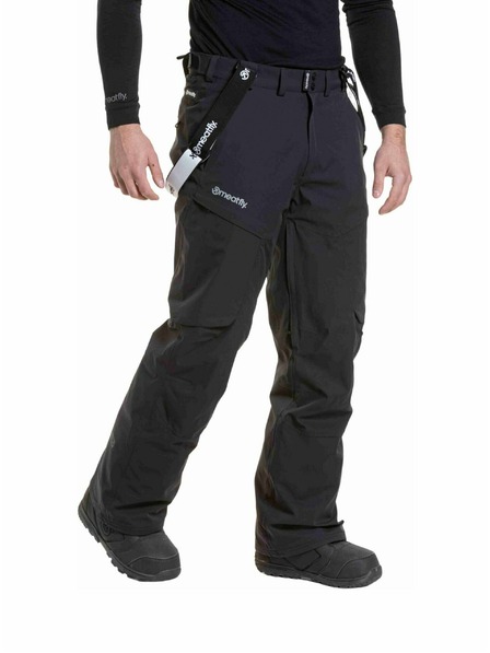 Meatfly Meatfly pantaloni bărbătești SNB & SKI Bold Black