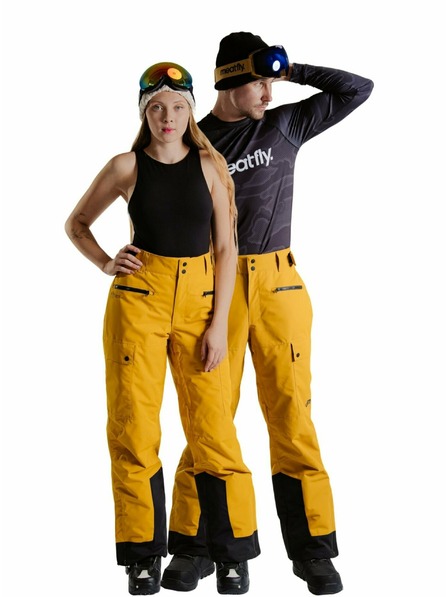 Meatfly Meatfly pantaloni unisex SNB & SKI Andry Chai Tea Latte