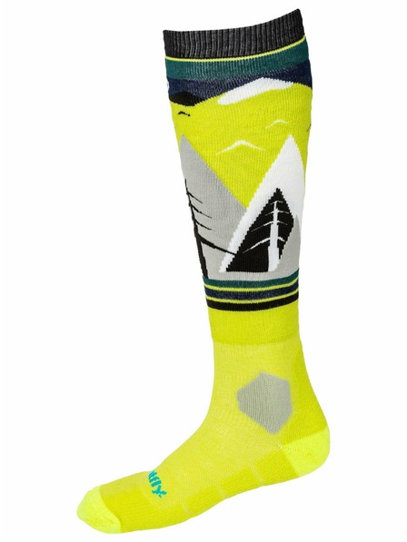 Meatfly Meatfly sosete sNB & SKI Leeway Green Mountains