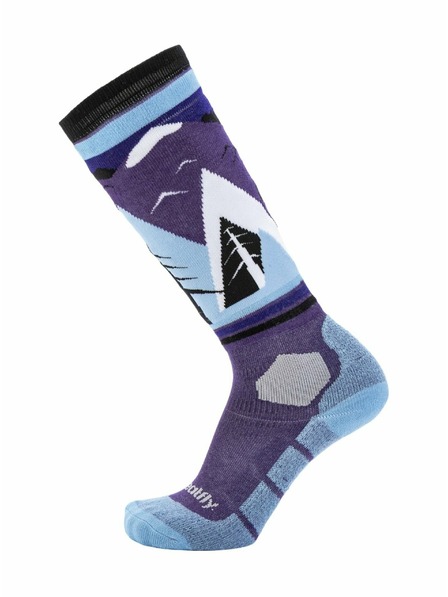 Meatfly Meatfly sosete sNB & SKI Leeway Purple Mountains