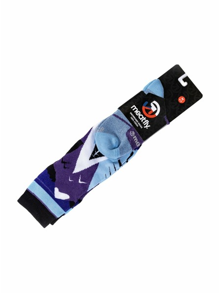 Meatfly Meatfly sosete sNB & SKI Leeway Purple Mountains