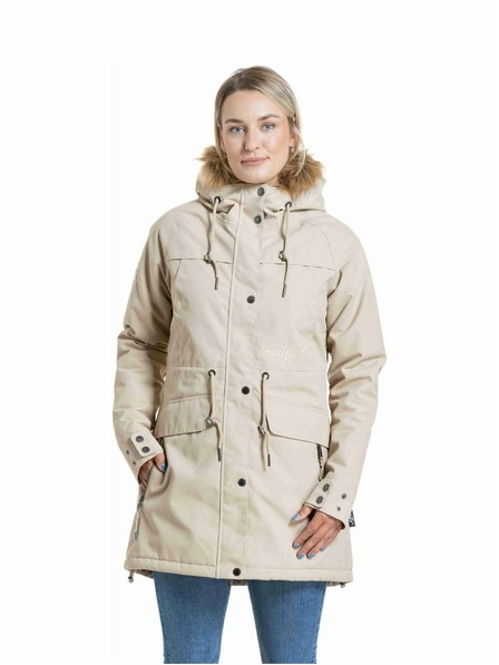 Meatfly Meatfly parka pentru femei Aubrey Iced Coffee