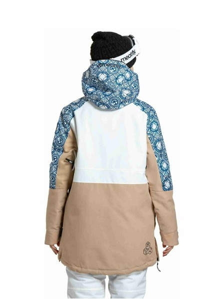 Meatfly Meatfly jachetă de snowboard și schi pentru femei Aiko Mosaic / Latte
