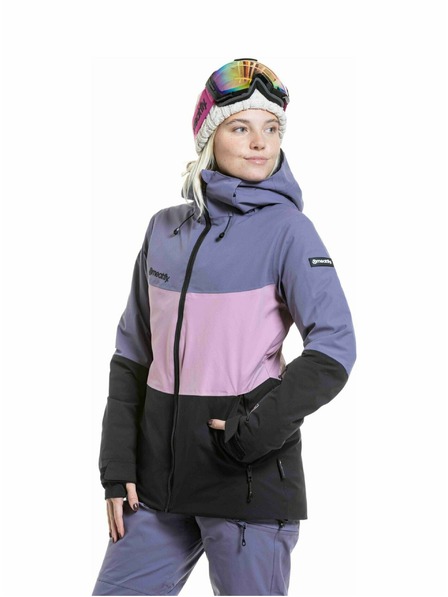 Meatfly Meatfly jachetă de snowboard și schi pentru femei Kirsten Black / Purple Light