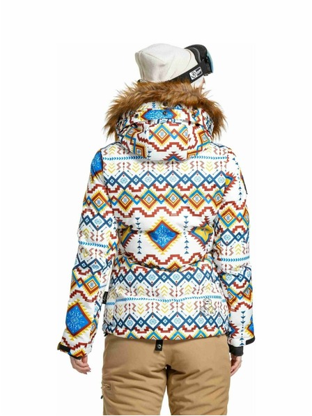 Meatfly Meatfly jachetă de snowboard și schi pentru femei Bonie White Jones