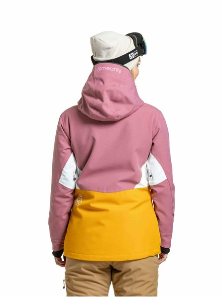 Meatfly Meatfly jachetă de snowboard și schi pentru femei Gaia Dusty Rose / Sunflower