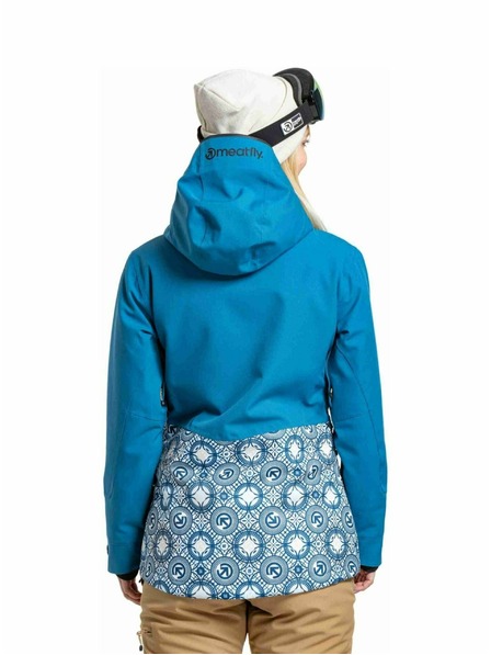 Meatfly Jachetă SNB & SKI femei Meatfly Gaia Mosaic / Blue