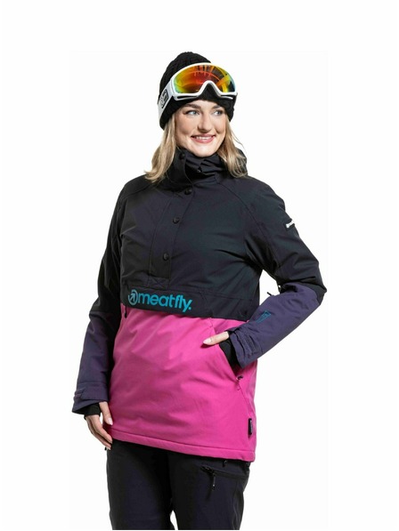 Meatfly Jachetă SNB & SKI femei Meatfly Aiko Pink / Black