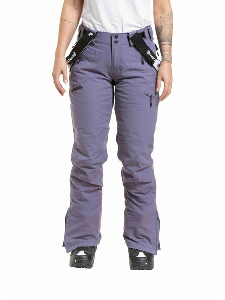 Meatfly Pantaloni SNB & SKI femei Meatfly Foxy Purple Light